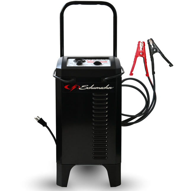 Schumacher Electric 200/40/20/10 Amp Manual Wheel Charger w/ Engine Sta