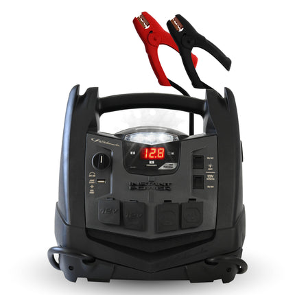 Schumacher SJ1427 6-in-1 Portable Power Station, 1500A Jump Starter, 150-PSI Compressor – New in Box