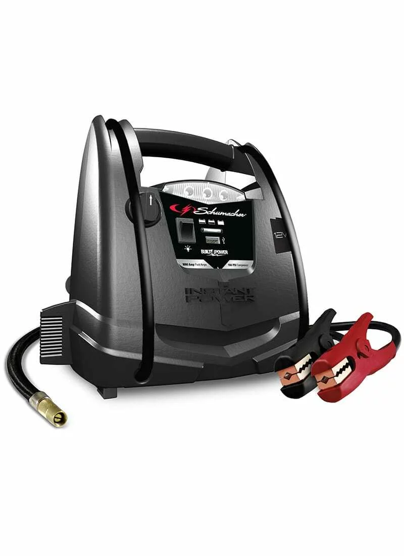 1000 Peak Amp Portable Power with Air Compressor Schumacher Electric