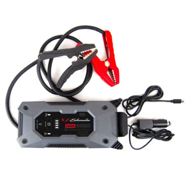 Schumacher Electric SL1611 Jump Starter, providing fast and reliable power for vehicles with a user-friendly display.